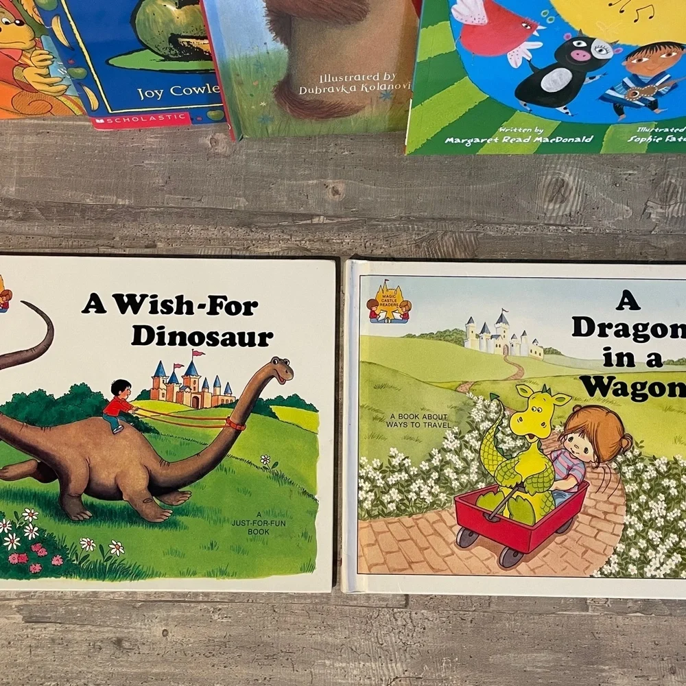 Children’s Book Bundle Toddler Preschool Kindergarten Manners Learning Singing
